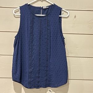 GAP Navy Sleeveless Top - Size Small